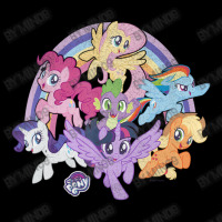 My Little Pony Friendship Is Magic Rainbow Pony Group Shot Pocket T-shirt | Artistshot