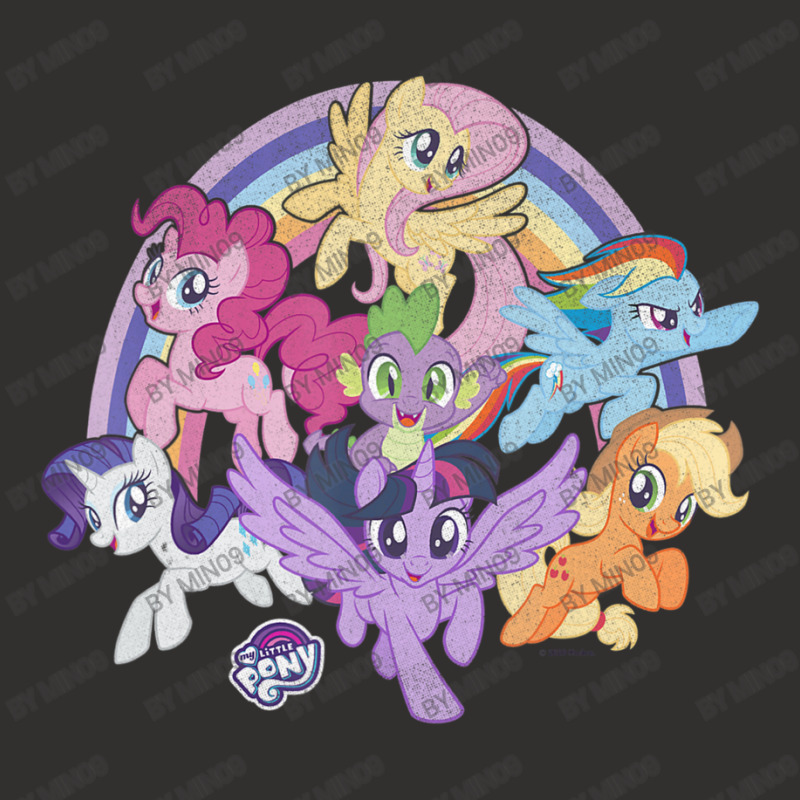 My Little Pony Friendship Is Magic Rainbow Pony Group Shot Champion Hoodie | Artistshot