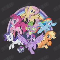 My Little Pony Friendship Is Magic Rainbow Pony Group Shot Vintage Hoodie And Short Set | Artistshot