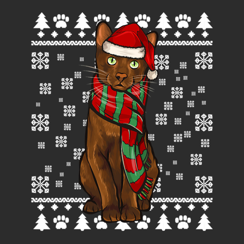 Havana Brown Cat Santa Hat Xmas Ugly Exclusive T-shirt | Artistshot