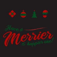 Have A Merrier & Happier One! - Funny Christmas Special T-shirt Christ Waist Apron | Artistshot