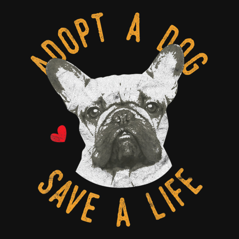 Hot Trend Adopt A Dog Save A Life Rescue French Bulldogs Baby Bibs by michealyoungerlk01 | Artistshot