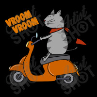 Trending Grey Cat On A Scooter Toddler Sweatshirt | Artistshot