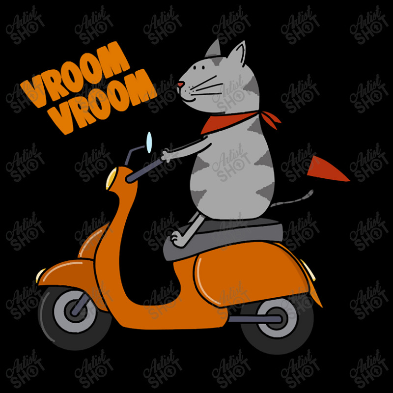 Trending Grey Cat On A Scooter Toddler Sweatshirt | Artistshot