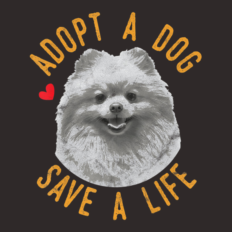 Limited Edition Adopt A Dog Save A Life Rescue Pomeranian Racerback Tank by michealyoungerlk01 | Artistshot