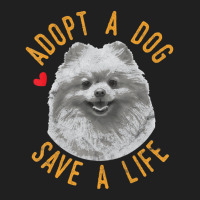 Limited Edition Adopt A Dog Save A Life Rescue Pomeranian Ladies Polo Shirt | Artistshot