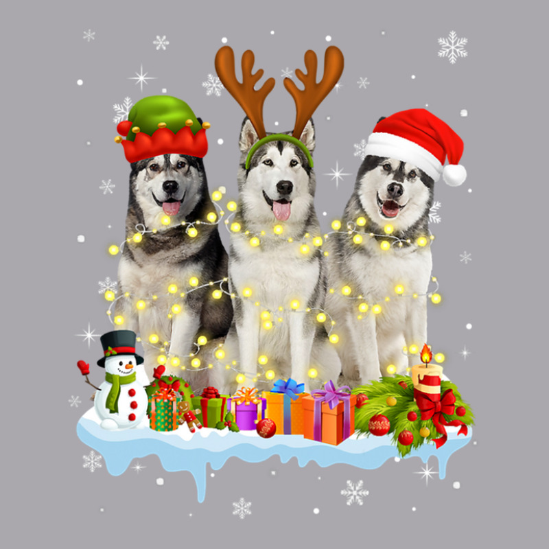 Cute Alaskan Malamute Santa Hat Youth 3/4 Sleeve | Artistshot