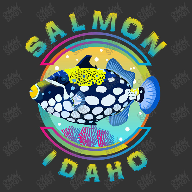 Trending Salmon Idaho Fishing Town, Clown Triggerfish With Colorful Pa Baby Bodysuit by laurynvanhoose | Artistshot