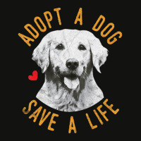 Limited Edition Adopt A Dog Save A Life Rescue Retrievers Scorecard Crop Tee | Artistshot