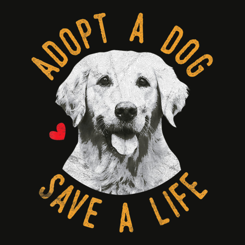 Limited Edition Adopt A Dog Save A Life Rescue Retrievers Scorecard Crop Tee by michealyoungerlk01 | Artistshot