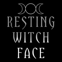 Funny Wiccan Goddess Moon Resting Witch Face Pagan Gift Tank Top Legging | Artistshot