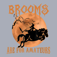 Brooms Are For Amateurs Horse Riding Funny Halloween Costume Tank Dress | Artistshot