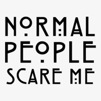 Normal People Scare Me Champion Hoodie | Artistshot