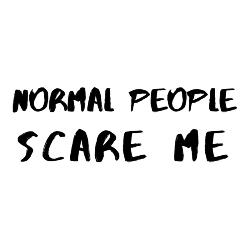 Normal People Scare Me  Ahs Women's V-Neck T-Shirt by JAYWANADAVIS | Artistshot