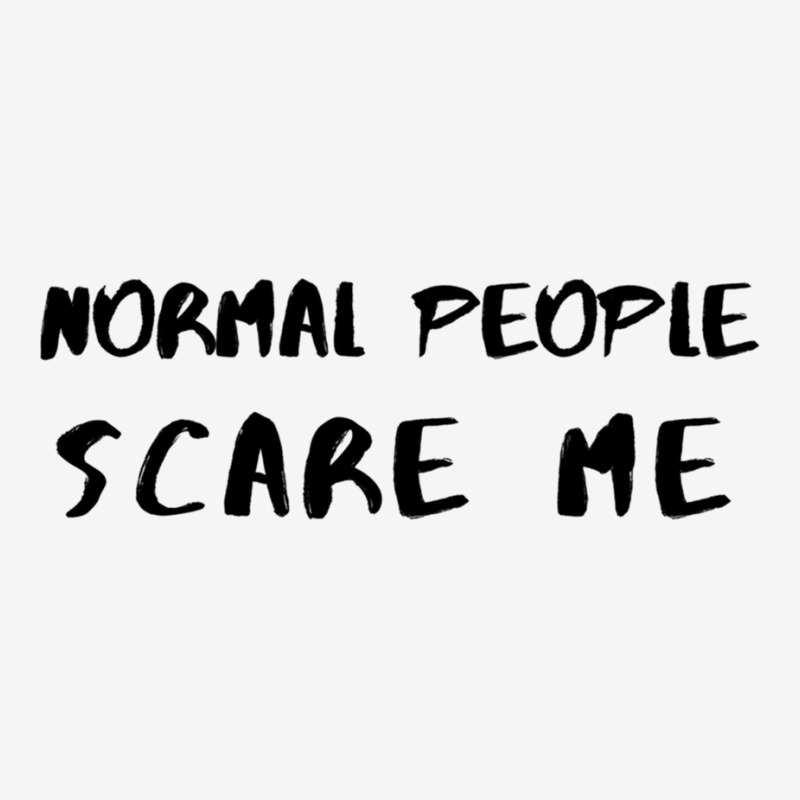 Normal People Scare Me  Ahs Scorecard Crop Tee by JAYWANADAVIS | Artistshot