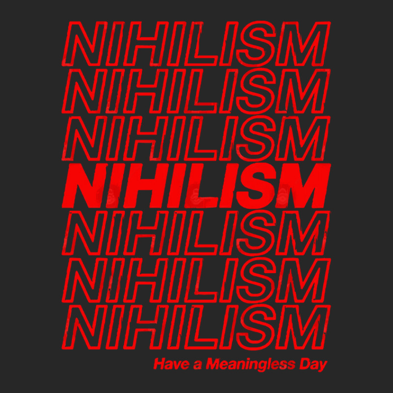 Nihilism Have A Meaningless Day Men's T-shirt Pajama Set by CarmelaElaine | Artistshot