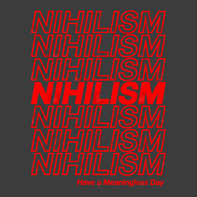 Nihilism Have A Meaningless Day Men's Polo Shirt by CarmelaElaine | Artistshot