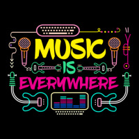 Music Is Everywhere Quote And Gift For Music Lover Tshirt 1 Pocket T-shirt | Artistshot