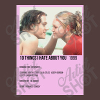 10 Things I Hate About You Minimalist Movie Postersticker Graphic T-shirt | Artistshot