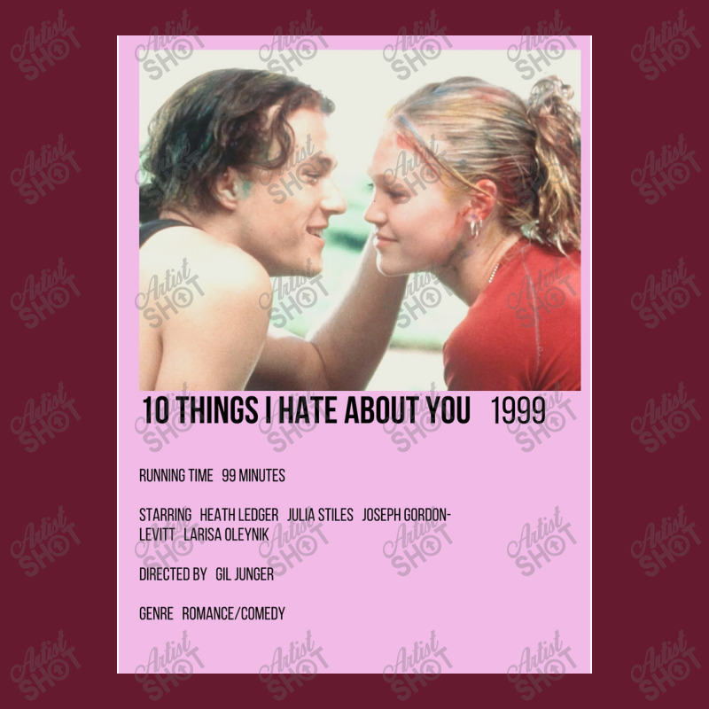 10 Things I Hate About You Minimalist Movie Postersticker Classic T-shirt | Artistshot