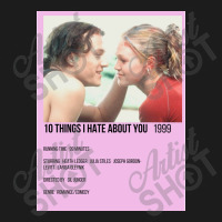 10 Things I Hate About You Minimalist Movie Postersticker Hoodie & Jogger Set | Artistshot