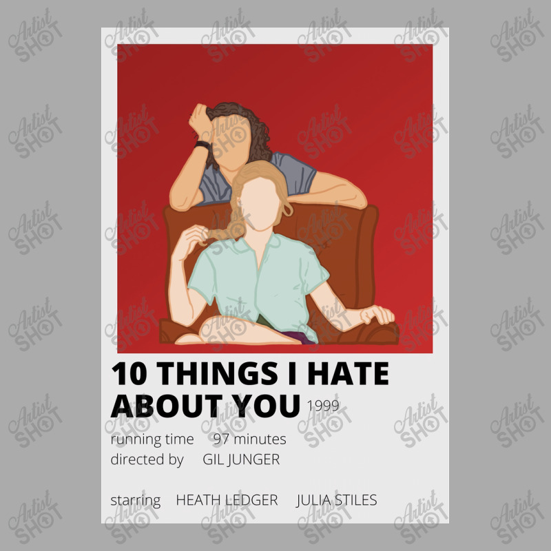 10 Things I Hate About You Minimalist Poster T-shirt | Artistshot