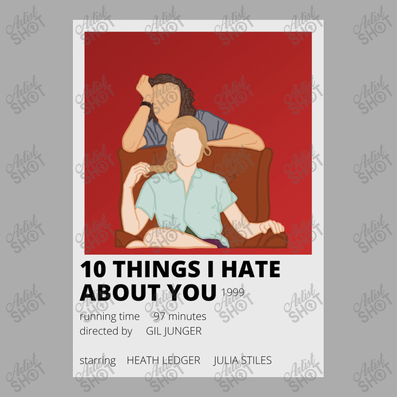 10 Things I Hate About You Minimalist Poster Men's T-shirt Pajama Set | Artistshot