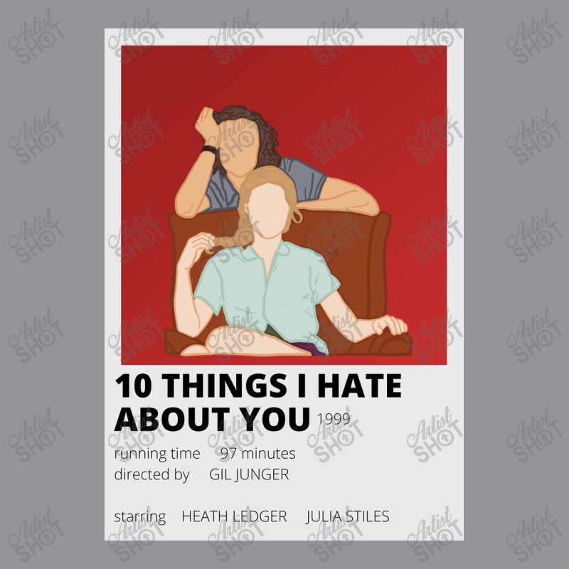 10 Things I Hate About You Minimalist Poster Men's 3/4 Sleeve Pajama Set | Artistshot