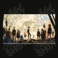 13 Sentinels Aegis Rim   Title Screen Art Scorecard Crop Tee | Artistshot