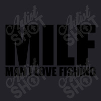 Milf Man I Love Fishing Unisex Sherpa-lined Denim Jacket | Artistshot