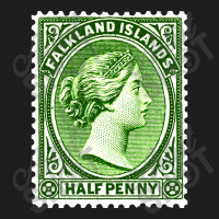 Vintage Falkland Islands Postage Stamp Design Love Classic T-shirt | Artistshot