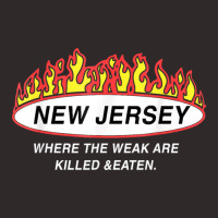 Limited Edition New Jersey Where The Weak Are Killed And Eaten Racerback Tank | Artistshot