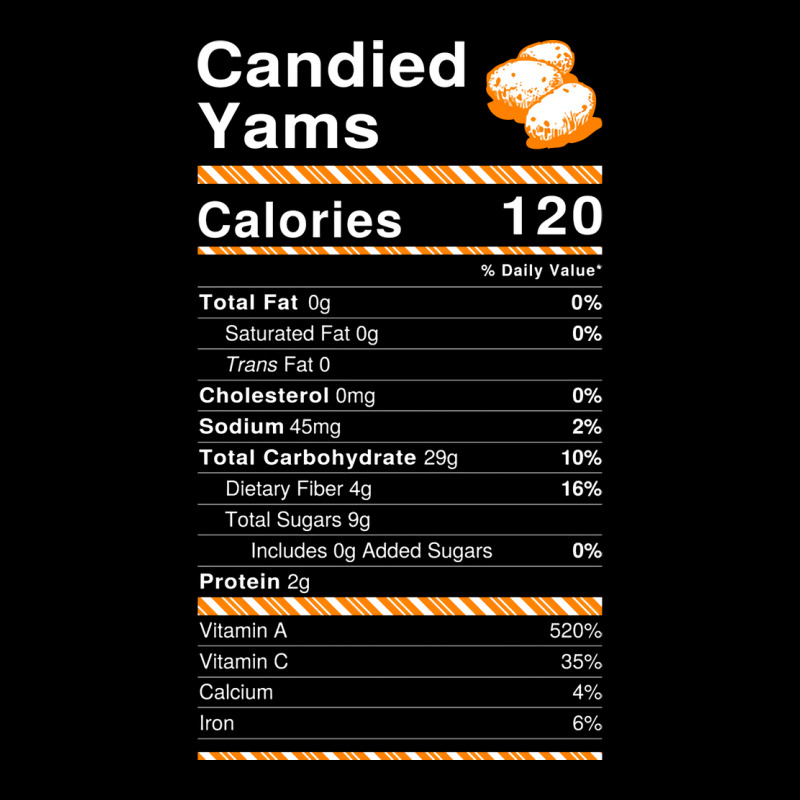 Candied Yams Nutrition Facts Kids  Nature Cropped Sweater by okatatrhliks | Artistshot