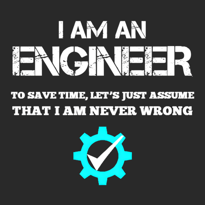 Trending I Am An Engineer Hoodie Printed Hat | Artistshot