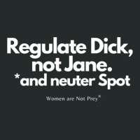 Regulate Dick, Not Jane, And Neuter Spot Long Sleeve Women's Triblend Scoop T-shirt | Artistshot