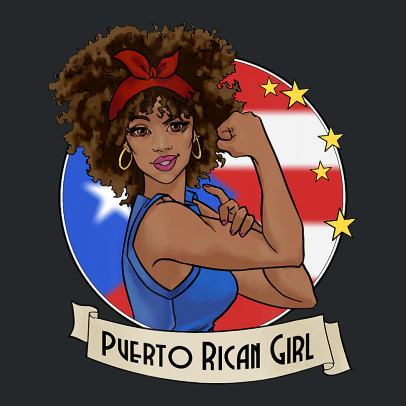 Hot Trend Puerto Rican Girl Strong Puerto Rico Pride Boricua Crewneck Sweatshirt by dangduy2 | Artistshot