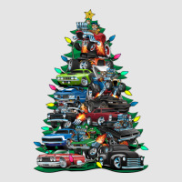 Car Madness Christmas Tree  Muscle Cars And Hot Rods Music Exclusive T-shirt | Artistshot