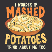 Do Mashed Potatoes Think About Me Potato Vintage Short | Artistshot