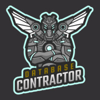 Database Contractor - Office Superhero Vintage Hoodie | Artistshot