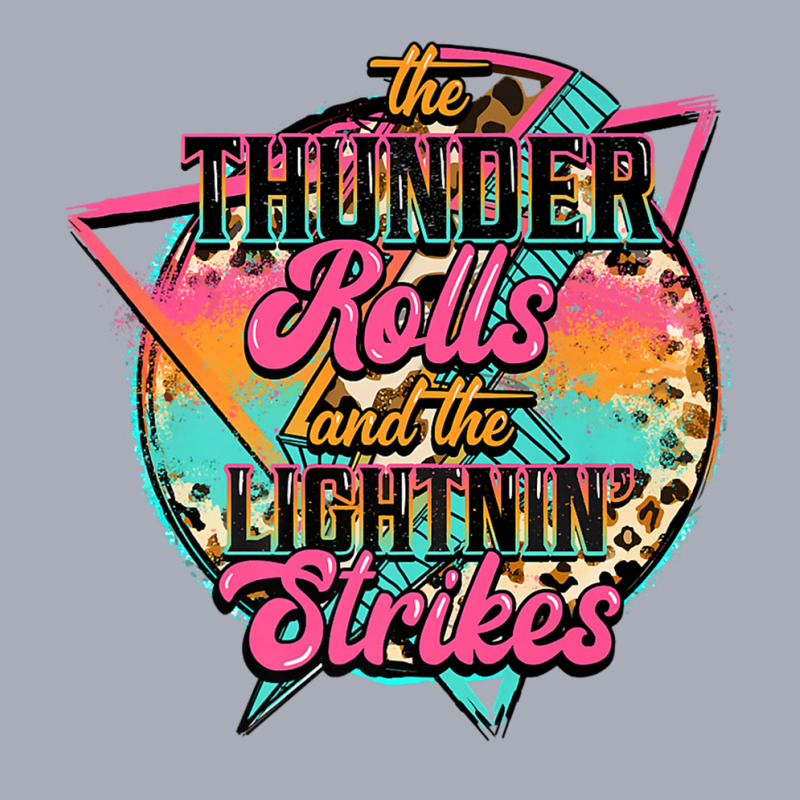 The Thunder And The Lightning Western Rolls And Strikes Premium T Shir Tank Dress by thurz | Artistshot