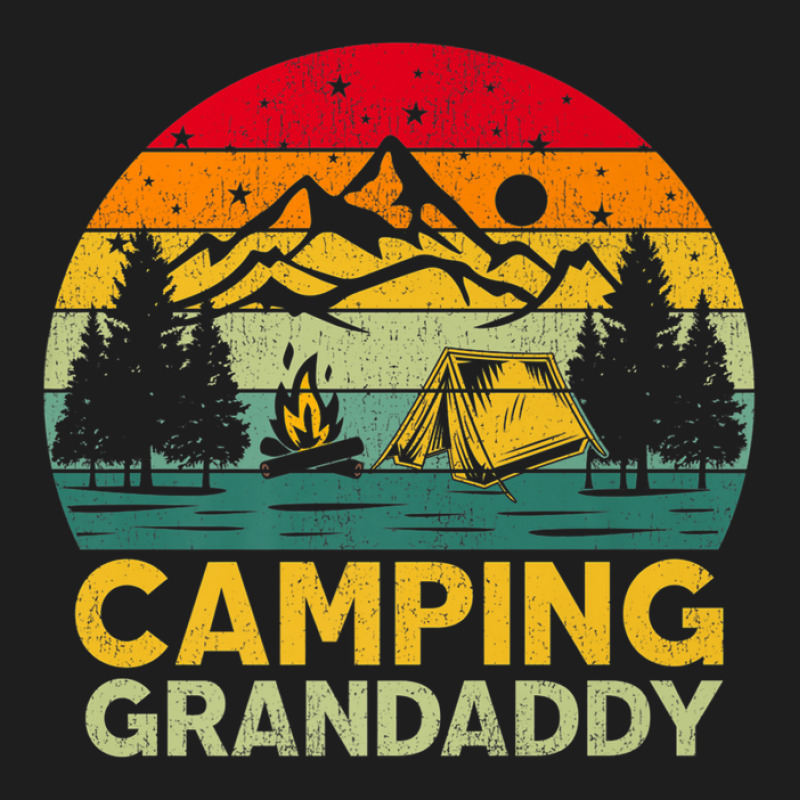 Mens Mountain Vintage Camping Daddy Father's Day Classic T-shirt by siniszeger | Artistshot