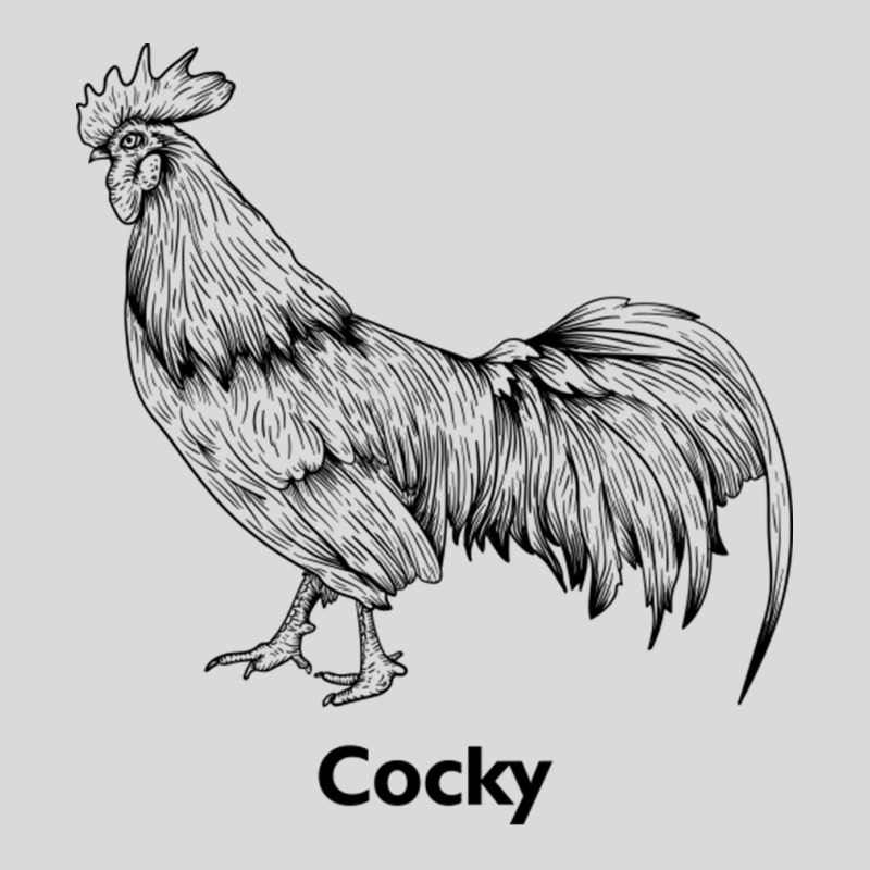 Vintage Rooster Cocky Women's Triblend Scoop T-shirt by yenalsardao | Artistshot