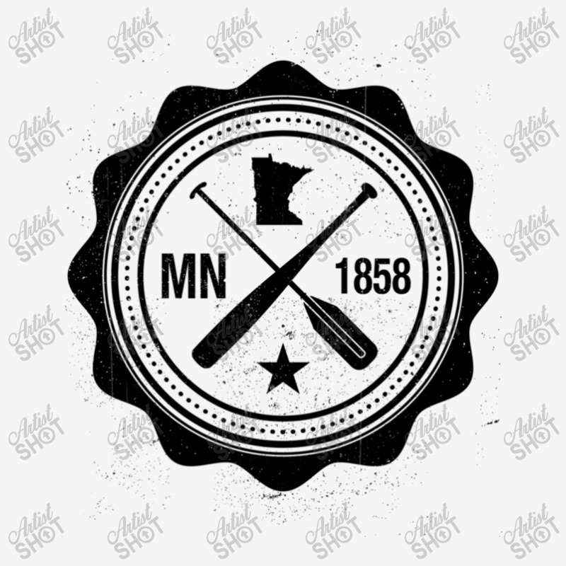 Minnesota Emblem Canoe Paddle And Baseball Bat Boy Graphic T-shirt | Artistshot