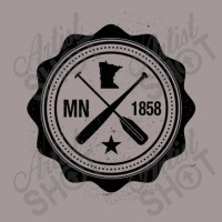 Minnesota Emblem Canoe Paddle And Baseball Bat Boy Vintage Short | Artistshot