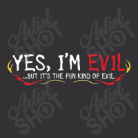 Yes I'm Evil Vintage Short | Artistshot