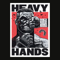 Heavy Hands Graphic By Gian Galang Scorecard Crop Tee | Artistshot