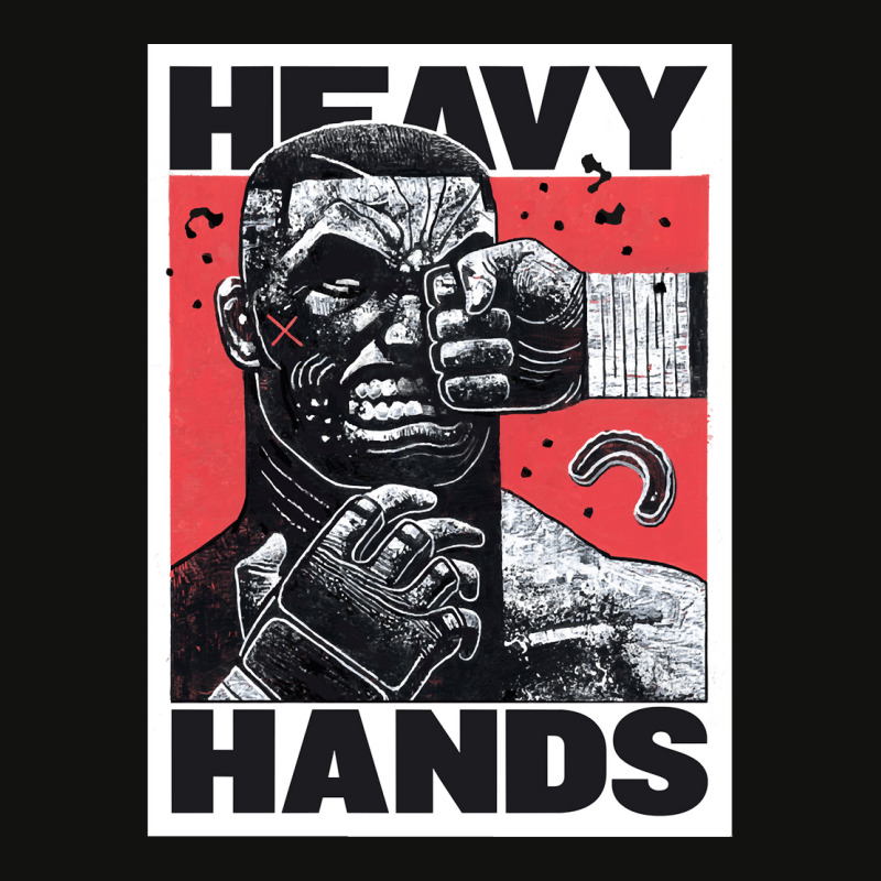 Heavy Hands Graphic By Gian Galang Scorecard Crop Tee by JohnDavidMay | Artistshot