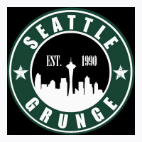 Seattle Grunge Poster Nature T-shirt | Artistshot