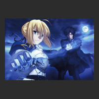 Fate Zero Saber Poster Green Exclusive T-shirt | Artistshot