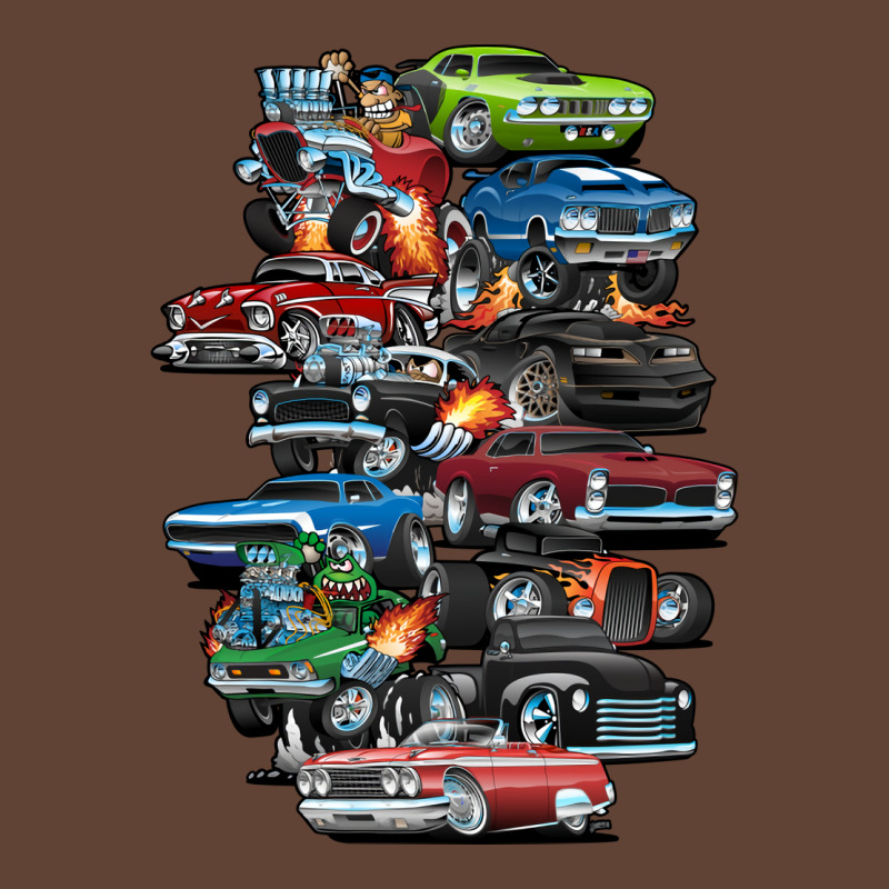 Car Madness Muscle Cars And Hot Rods Cartoon Cute T-shirt | Artistshot